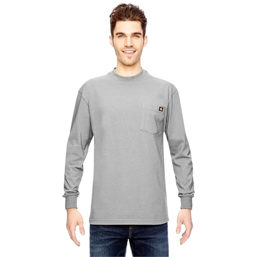 Dickies Men's Long Sleeve Heavyweight Logo T-Shirt