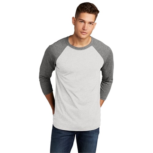 Next Level Apparel Unisex Tri-Blend 3/4-Sleeve Raglan Tee