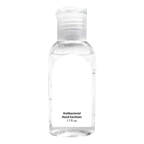 Hand sanitizer bottles (1.7 oz) printed with your company logo or