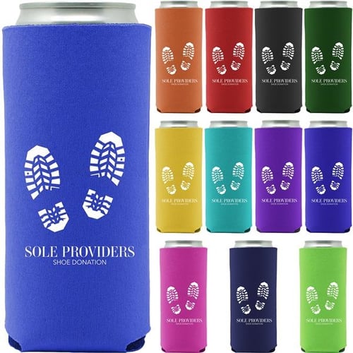 Neoprene 12oz Tall Slim Can Coolie