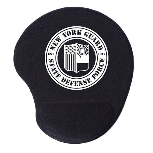 Oval Customizable Lightweight Mouse Pad With Ergonomic Suppo