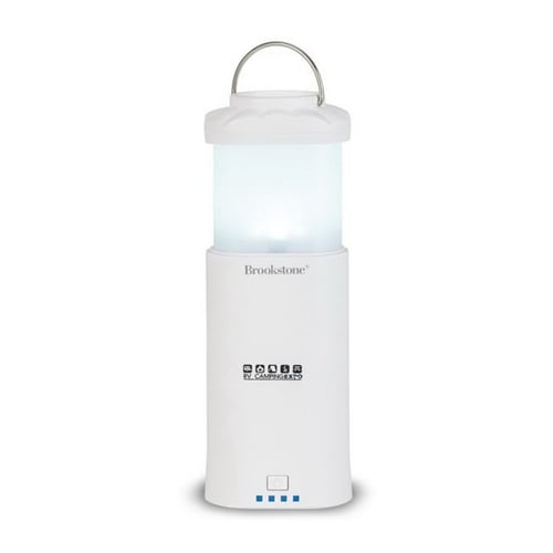 Brookstone R Power Bank Lantern w Flashlight 7800 mAh