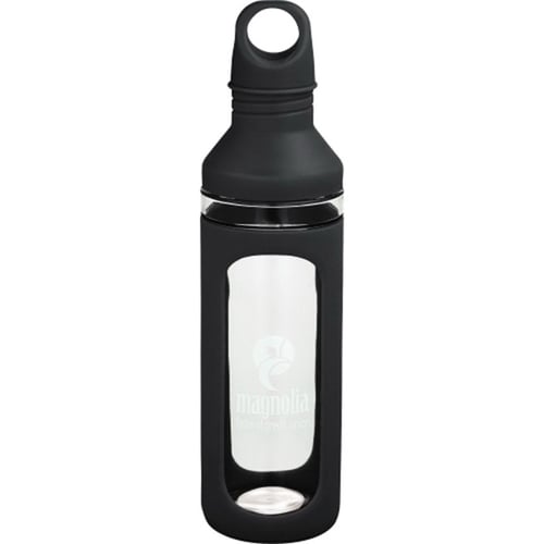 Vacuum Steel Bottle with Silicone Sleeve Bottom, BPA Free. Ask Quote!