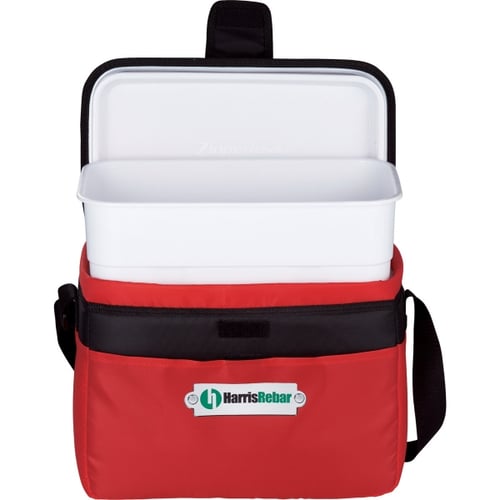 Red 12 Pack Soft Cooler Bag • Totally Waterproof Containers