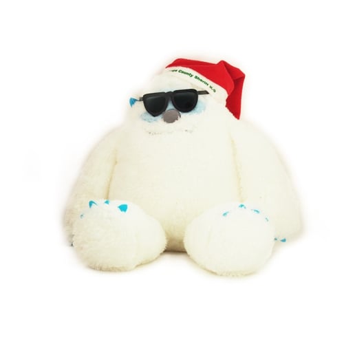 Small Light Up Yeti Stuffed Animal, Aurora