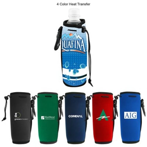 Custom Neoprene Water Bottle Sleeve - Neoprene Water Bottle Holder, Keychain & Enamel Pins Promotional Products Manufacturer