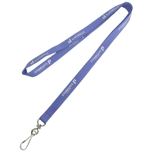 University of Chicago 3/8 Printed Lanyard With Hook