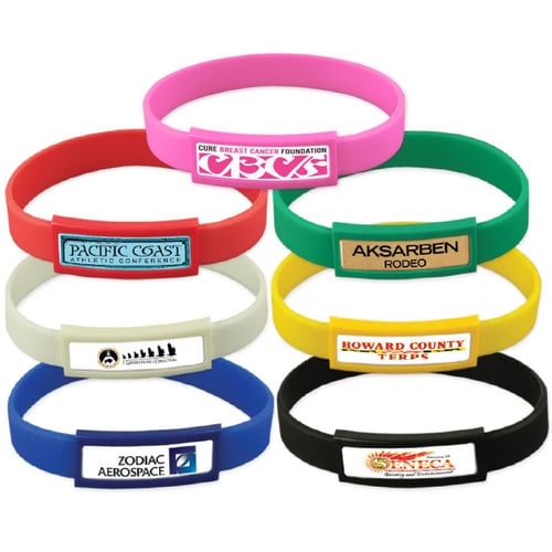 The Classic Rubber Wristband - Completely Customizable!