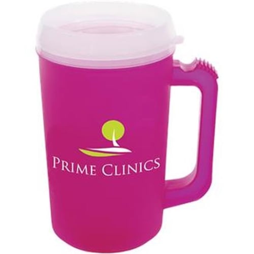  NPW Good Vibes Mercury In Retrograde Retro Mug (BPA-Free)  Double Walled Hospital Mug with Straw - Perfect Pink Party Mug with Large  Carry Handle, Flex Straw Included (22 Fl Oz) 