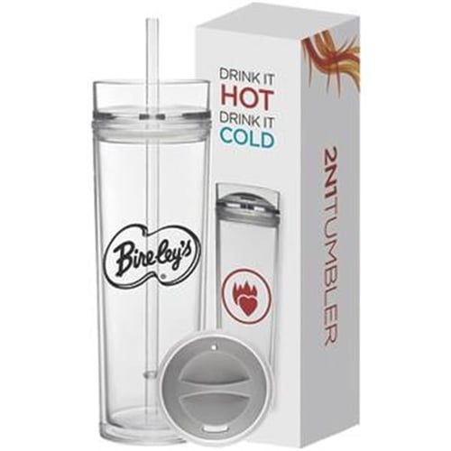 16 oz Tube Tumbler Hot and Cold Gift Set