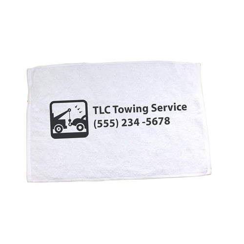 White Rally Towels | Wholesale - 11 x 18 White Rally Towels