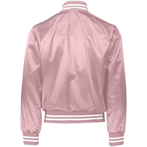 Augusta Sportswear 3610 - Satin Baseball Jacket Striped Trim