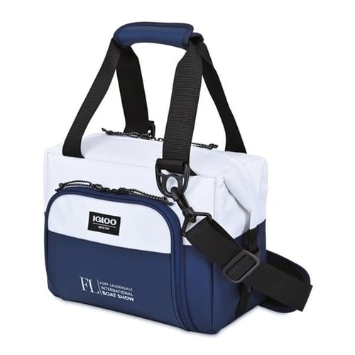 Navy Blue 12 Pack Soft Cooler Bag • Totally Waterproof Containers