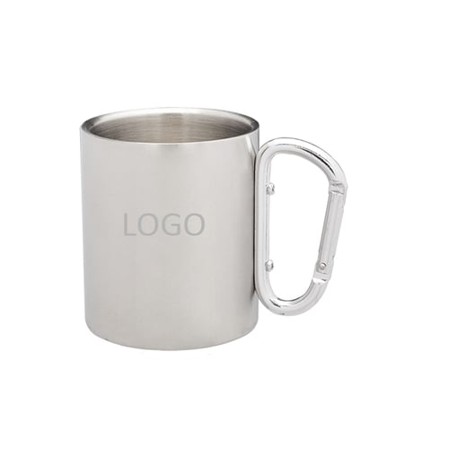 Personalized 10 oz. Stainless Steel Coffee Mugs