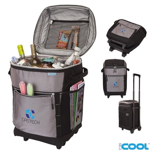 Rolling cooler hot sale bag