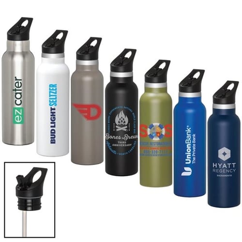 Promotional Colson 20 oz Vacuum Insulated Water Bottle w/Straw Lid $19.35