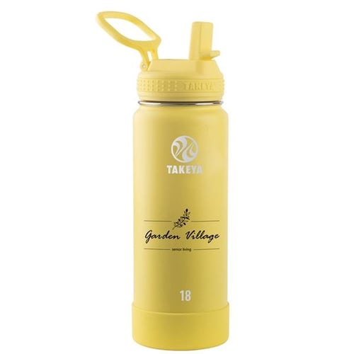 Takeya 18oz Actives Water Bottle w/ Spout Lid