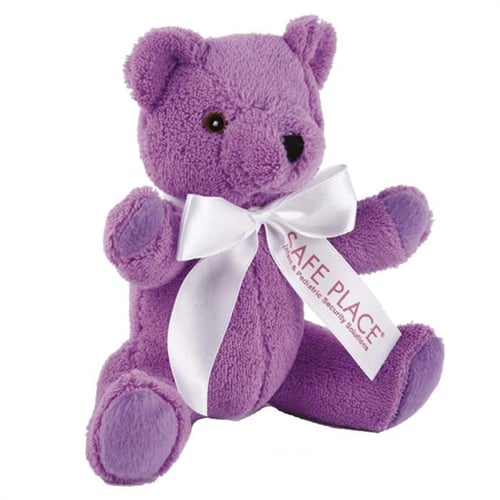 light purple teddy bear