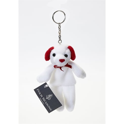 Red Dog Keychain