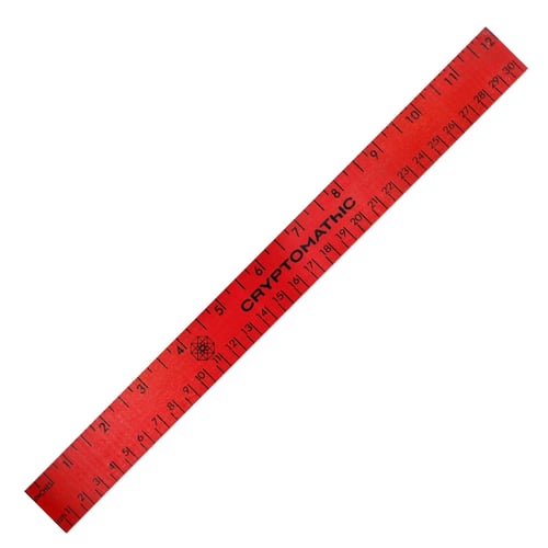 Custom Wood Ruler English and Metric Scales (12)