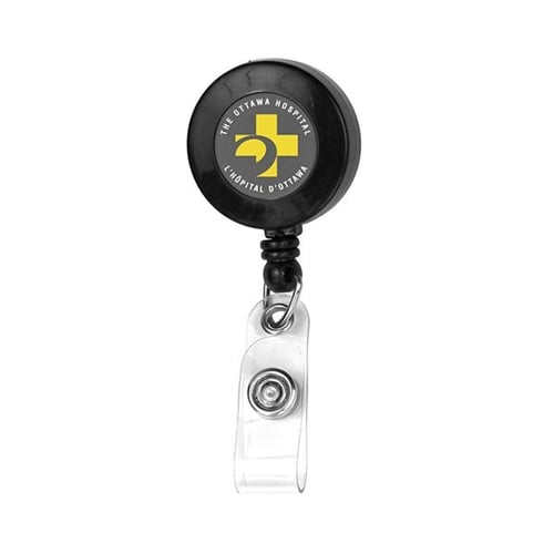 Promotional Customized 30 Cord Retractable Badge Reel with Rotating Alligator Clip