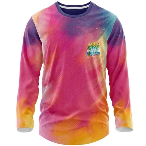 Youth 160 GSM Birdseye Mesh Sublimation Long Sleeve T-Shirt