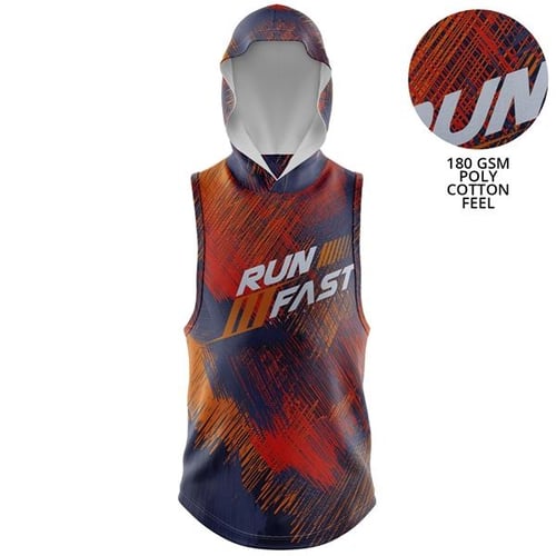 Promotional Customized Unisex 180 GSM Jersey Knit Cotton Feel Sublimation Hoodie