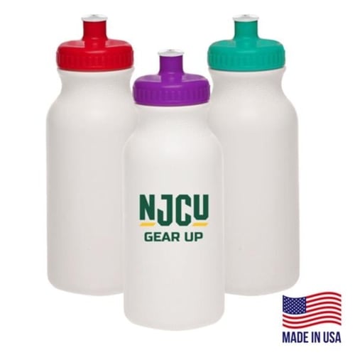 20 oz. Water Bottle with built in straw -18 colors available