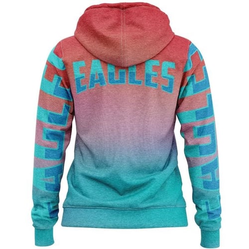 Promotional Customized Women's 280 GSM Spandex Interlock Fleece Sublimation Hoodie