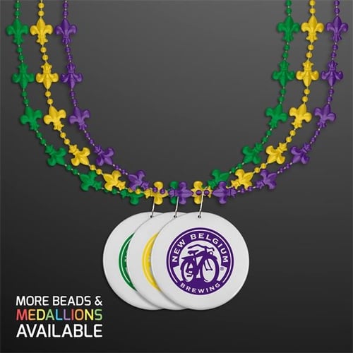 Custom mardi gras on sale beads