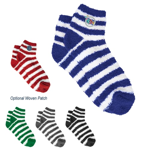 Custom Design Striped Crew Socks - Medium