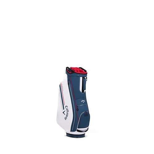 Chev 14 2023 Cart Bag, Navy/White/Red - Callaway Golf