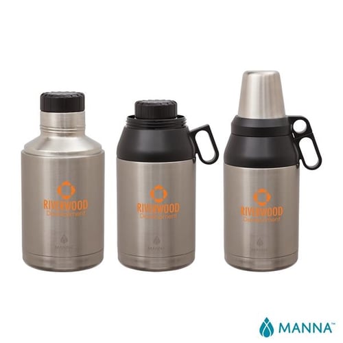 64 oz Stack Growler, Stainless Steel / 64 oz