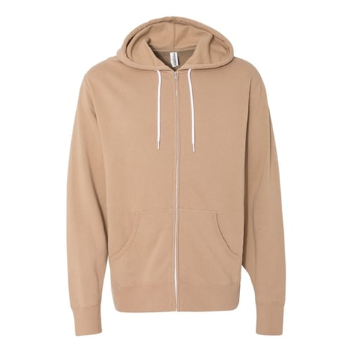  Independent Unisex Lightweight Full-Zip Hooded