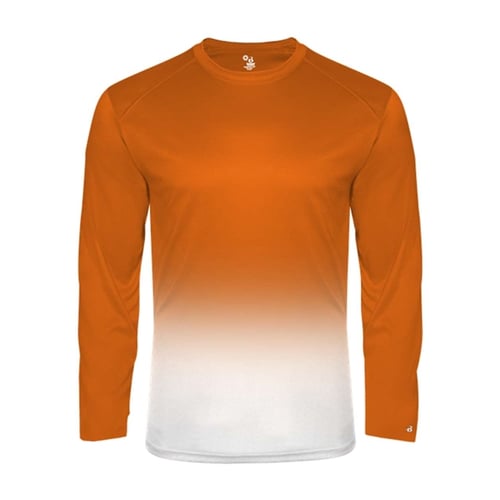 Badger Youth Ombre Long Sleeve T-Shirt | EverythingBranded USA