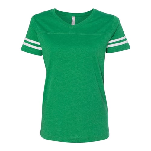 Ladies' Football Fine Jersey T-Shirt