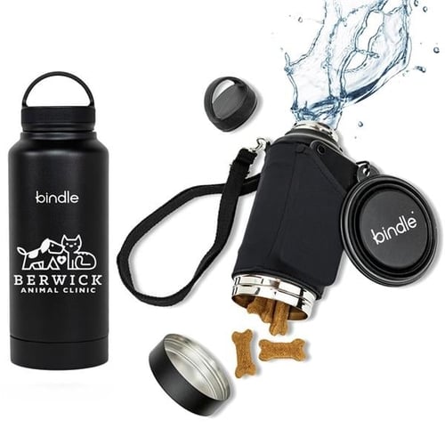 Bindle Water Bottles with Hidden Compartment for Keys and money