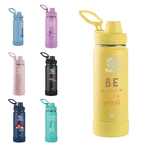 Takeya® Full Color Actives Bottle w/ Spout Lid - 18 oz.