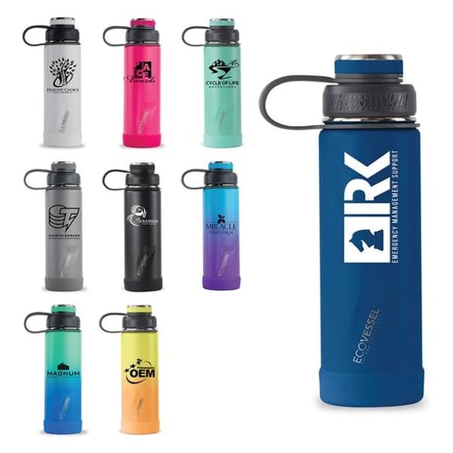 EcoVessel Boulder 20 oz. Vacuum Insulated Water Bottle