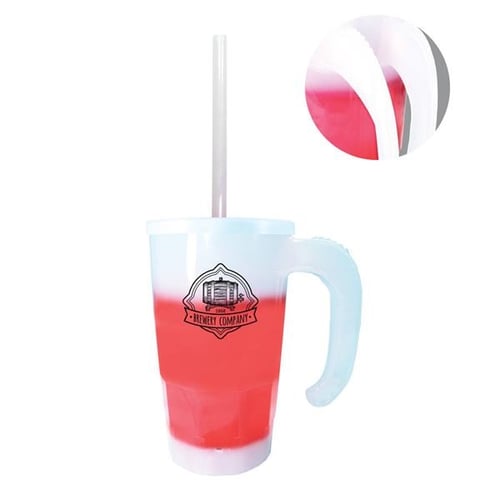 Budweiser Plastic Cups Red 20 oz Stackable