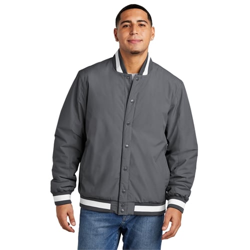 Sport tek letterman online jacket