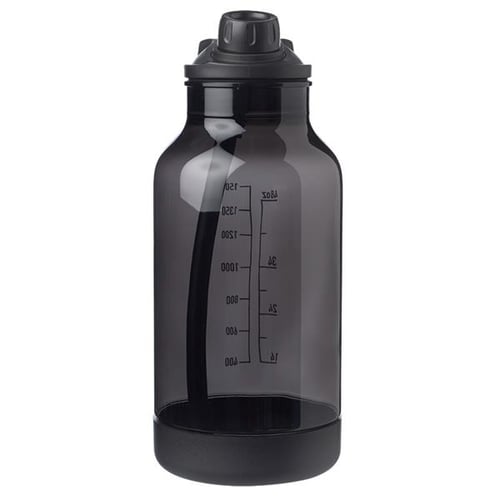 64oz Glass Water Bottles With Straw, Glass Bottle With Silicone