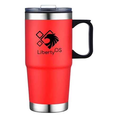 24 Oz. Travel Mug with Stainless Steel Bottom