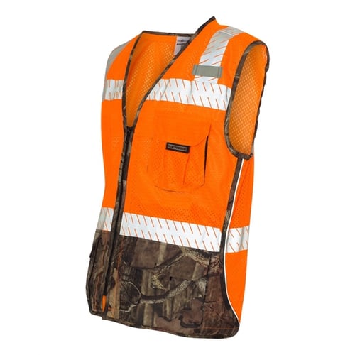 Camo safety clearance vest