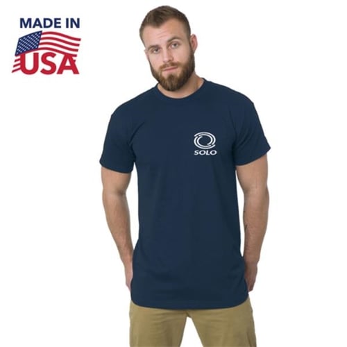 100% USA-Made Big & Tall Heavyweight Pre-Shrunk Crew Tee