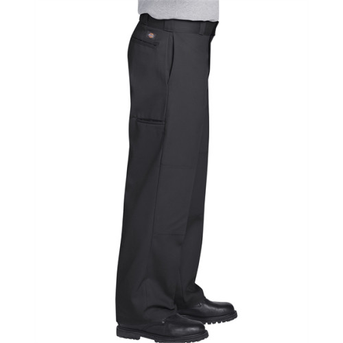 FLEX Loose Fit Double Knee Work Pants, Black