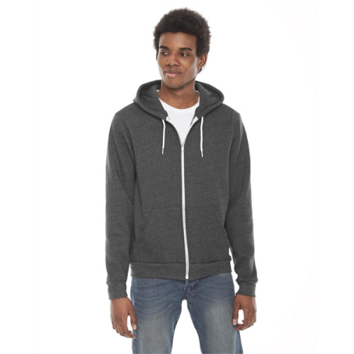 Unisex Flex Fleece USA Made Zip Hoodie EverythingBranded USA