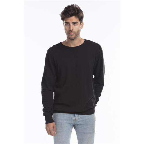 Men’s Crew Neck Branded Terry Sweatshirt