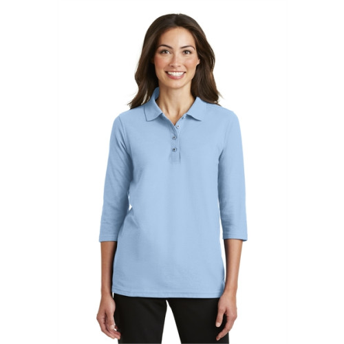 3 4 sleeve polo shirts outlet womens