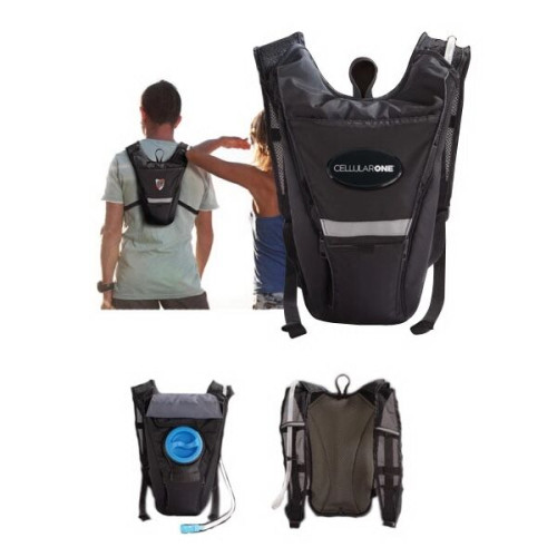 Mini hydration outlet backpack